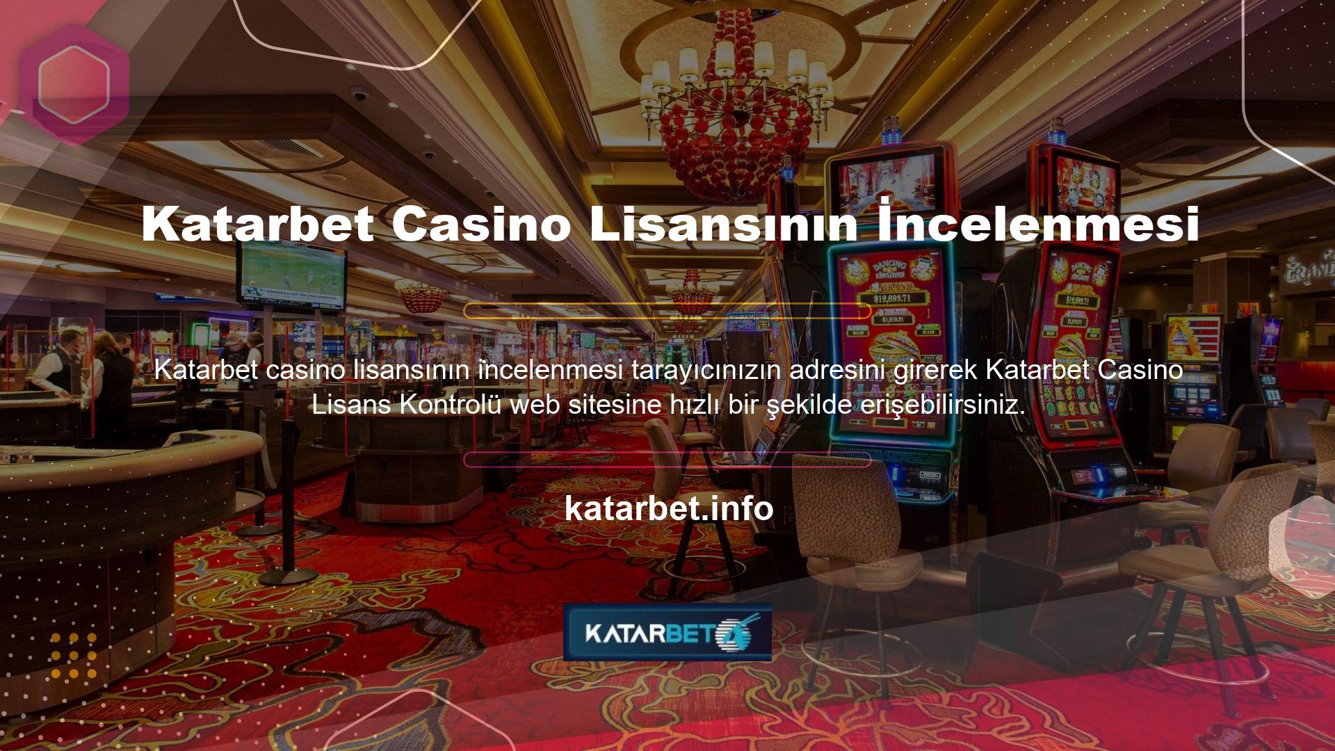 Katarbet Casino çok daha iyi bir seçenektir
