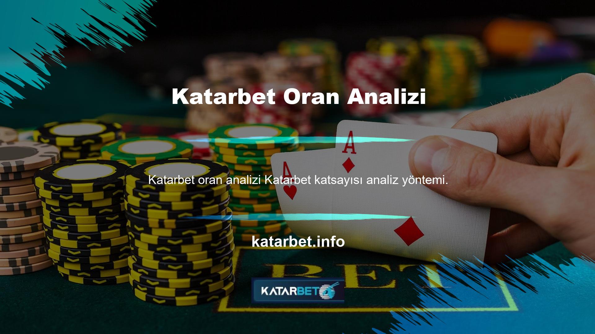 Ülkemizdeki tüm bahis siteleri sadece çevrimiçi olduğundan, Katarbet katsayısı analiz yöntemi mevcut girdi altyapısının güven analizi için en önemli sorunlardan biridir, bu nedenle bir bahisçinin hizmetlerinden yararlanmak istiyorsanız